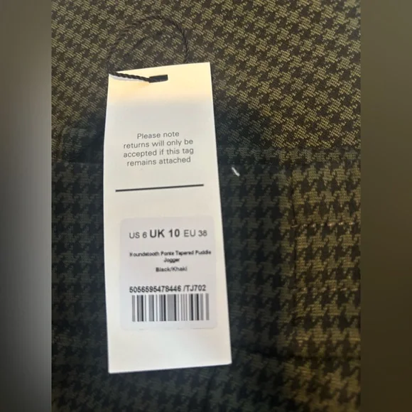 ME +EM Houndstooth Jogger Pant - Picture 4 of 6